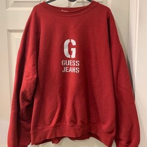 Vintage guess crewneck